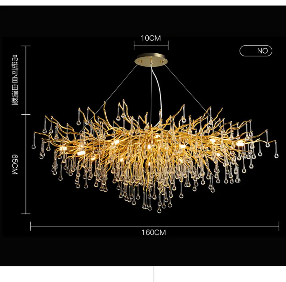 Anya - LED Crystal Chandeliers
