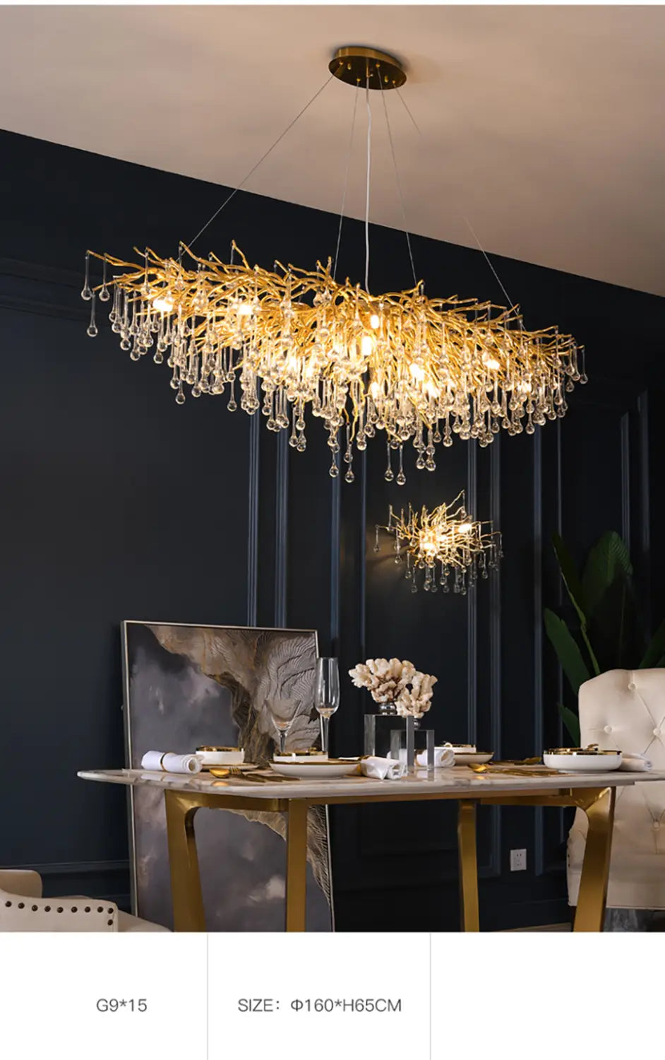 Anya - LED Crystal Chandeliers