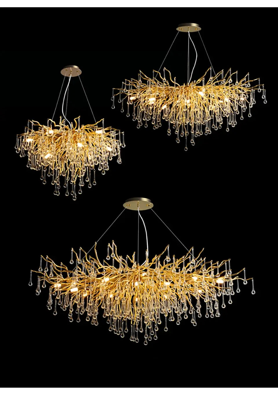 Anya - LED Crystal Chandeliers