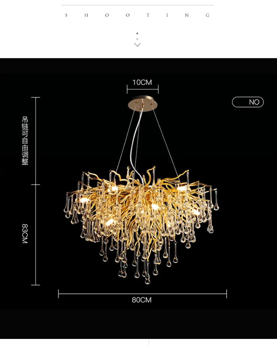 Anya - LED Crystal Chandeliers
