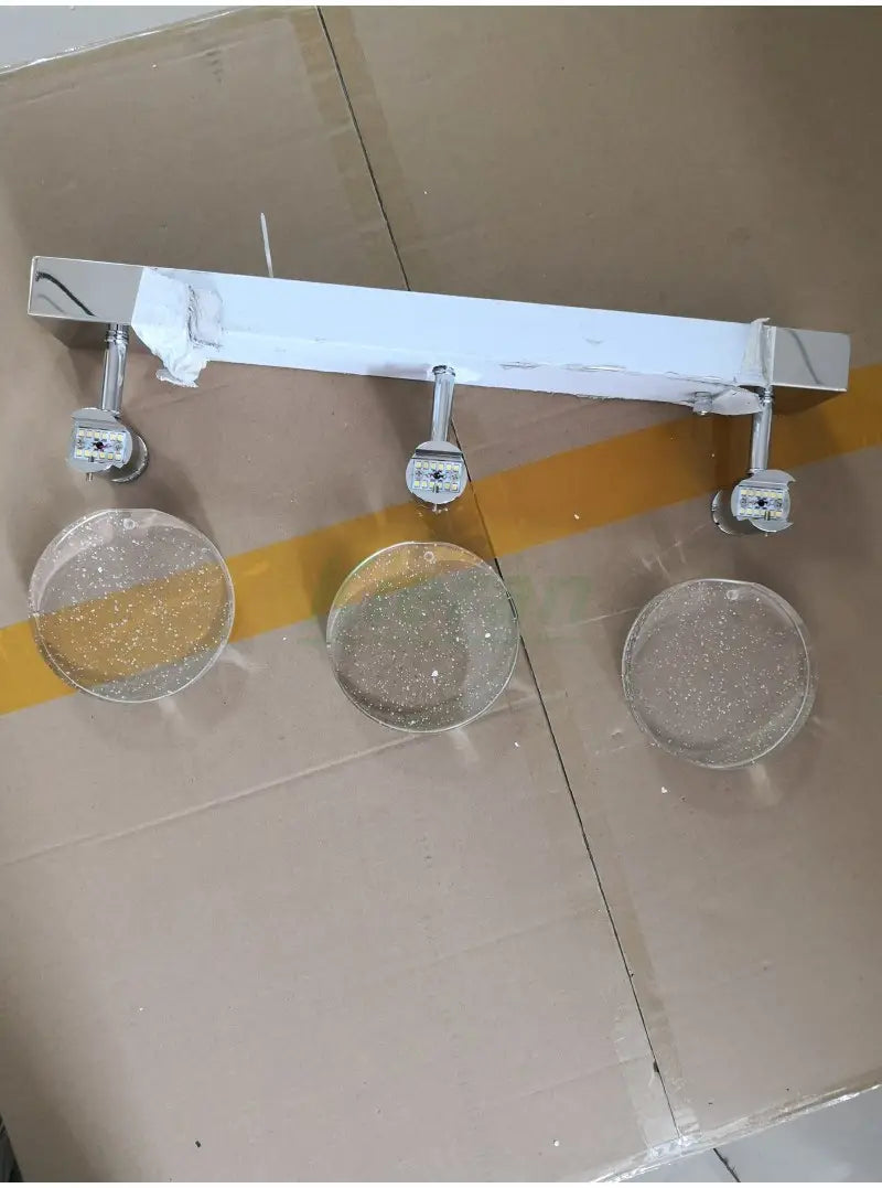 Simple Crystal LED Wall Lamp for Bathroom Bedroom