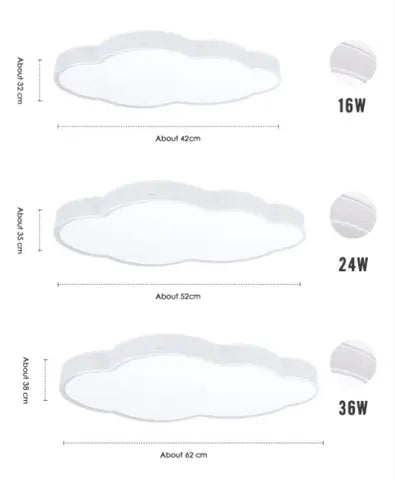 Cartoon LED Ceiling Light Lamp Mounted Dimmable Children