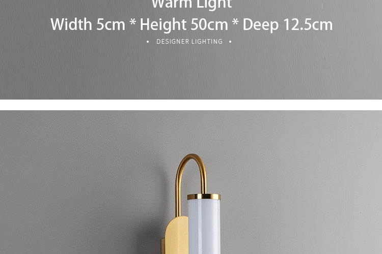 Asya - Modern Minimalist Design LED Wall Lamp