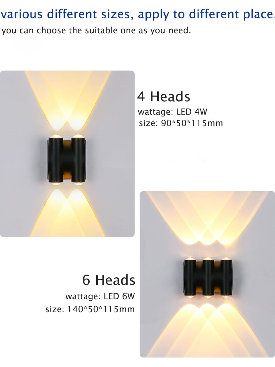 Outdoor Lighting LED Garden Light Alumunim Wall Lamp Villa