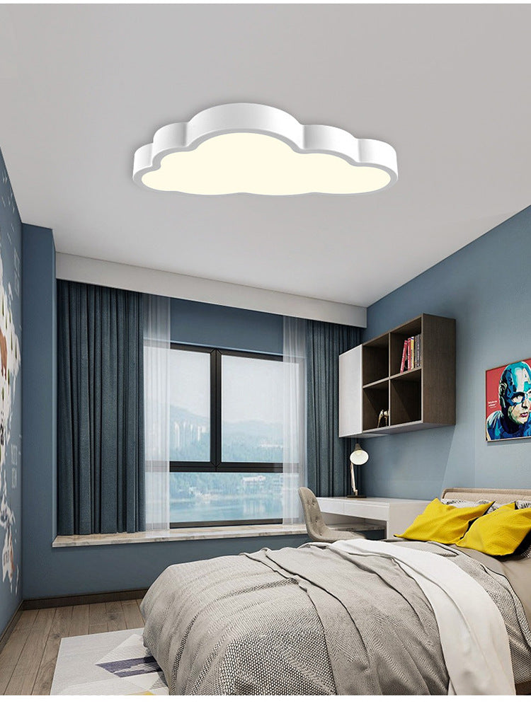 Fluid Led Ceiling Modern Cloud Acrylic LED Flush Ceiling Light for Bedroom