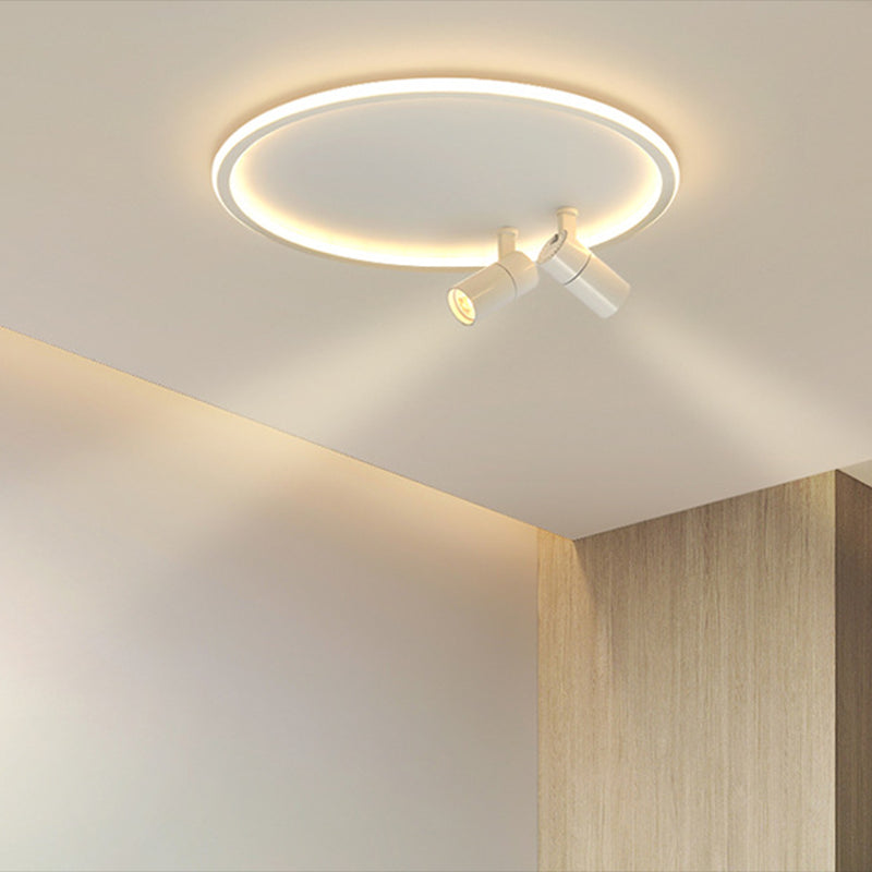 Modern LED Ceiling Light with Nordic Acrylic Design - Perfect for Study ...