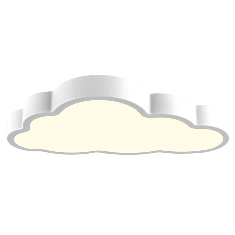 Fluid Led Ceiling Modern Cloud Acrylic LED Flush Ceiling Light for Bedroom