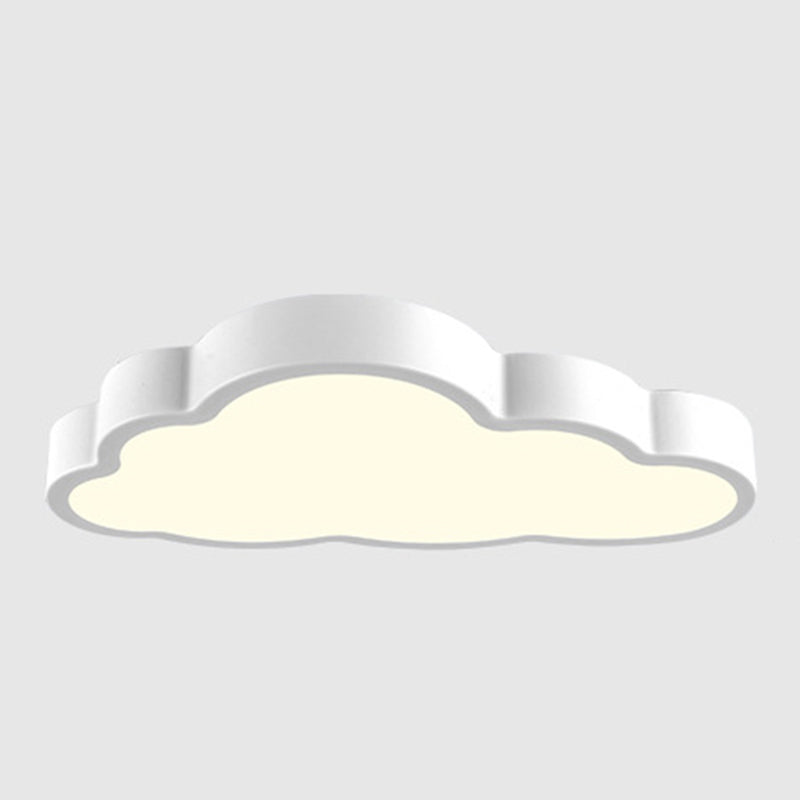 Fluid Led Ceiling Modern Cloud Acrylic LED Flush Ceiling Light for Bedroom