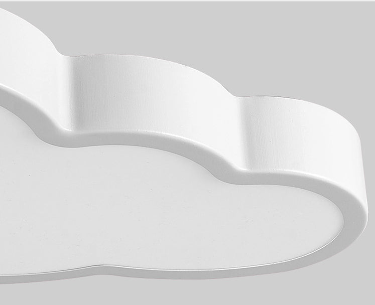 Fluid Led Ceiling Modern Cloud Acrylic LED Flush Ceiling Light for Bedroom