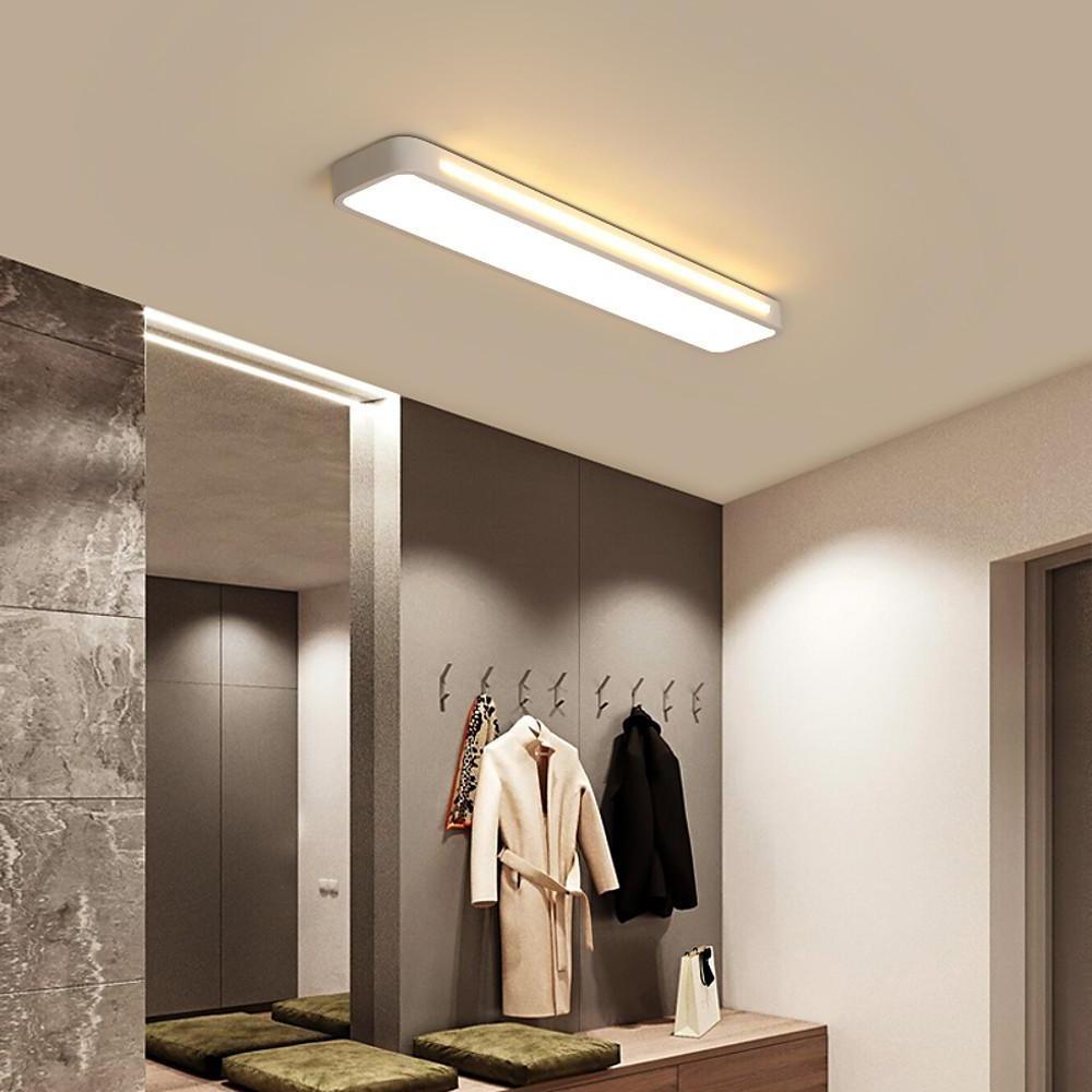 Rectangular Strip Light Rectangular Strip Light Flush Mount Light LED Ceiling Light