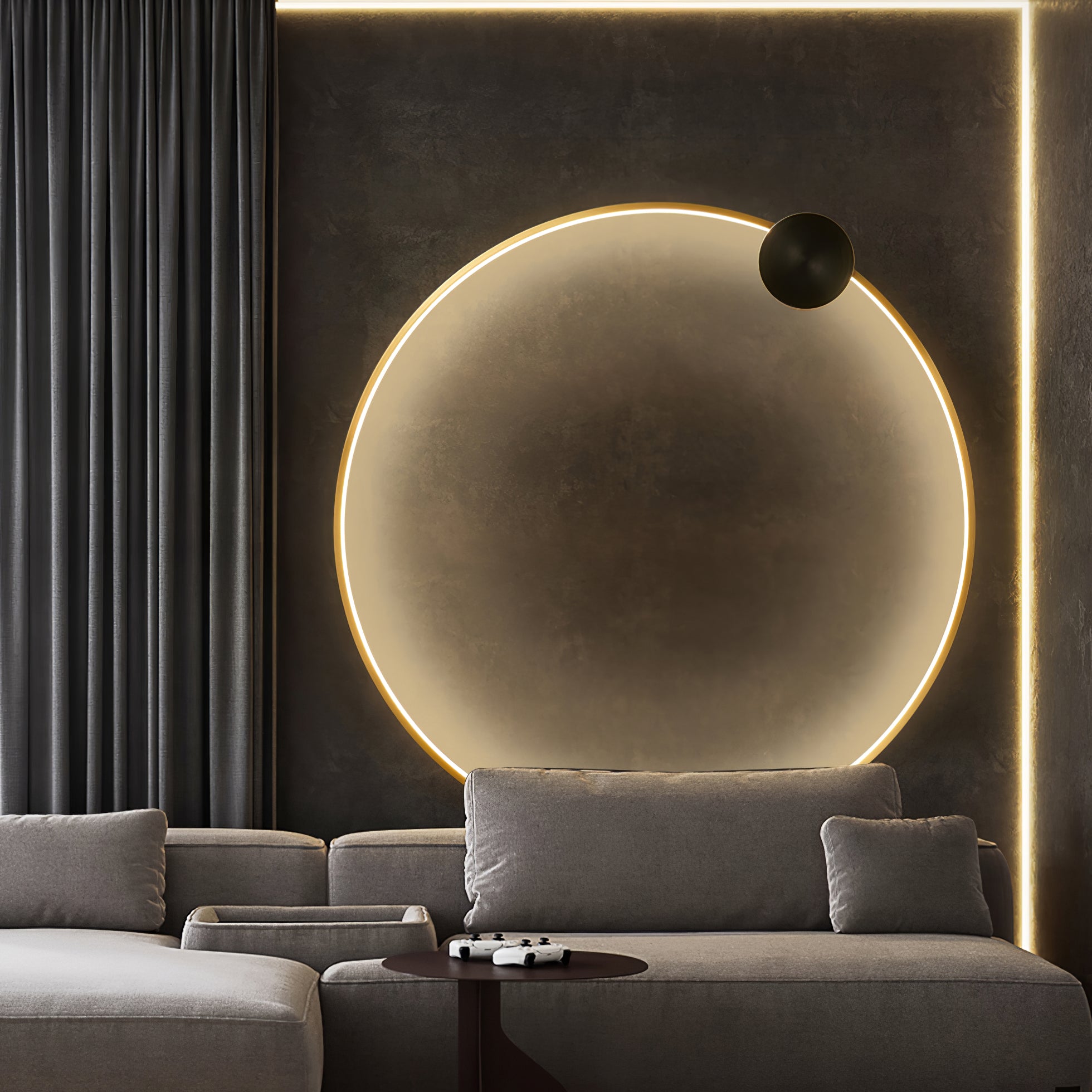 Rectangular Ring Light Ring Shaped LED Wall Light