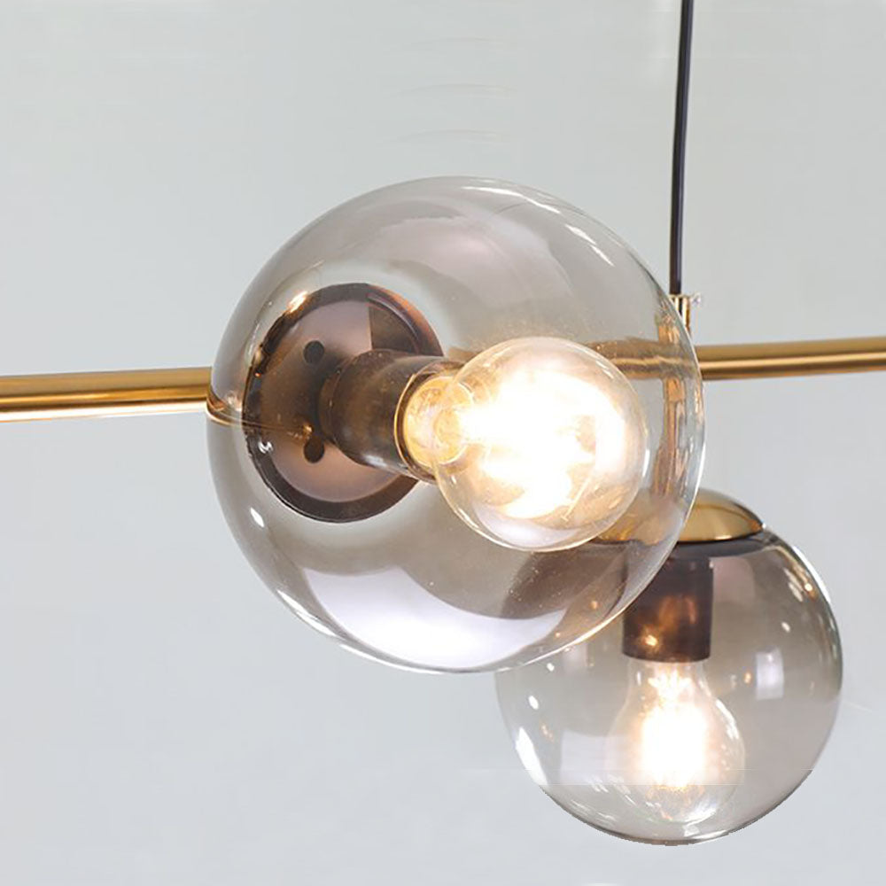 Valentina Modern Bubble Metal Glass Pendant Light